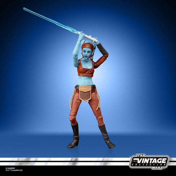 Star Wars The Clone Wars Vintage Collection Actionfigur 2022 Aayla Secura 10 cm