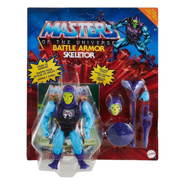 Masters of the Universe Deluxe Actionfigur 2021 Skeletor 14 cm [EU Karte]