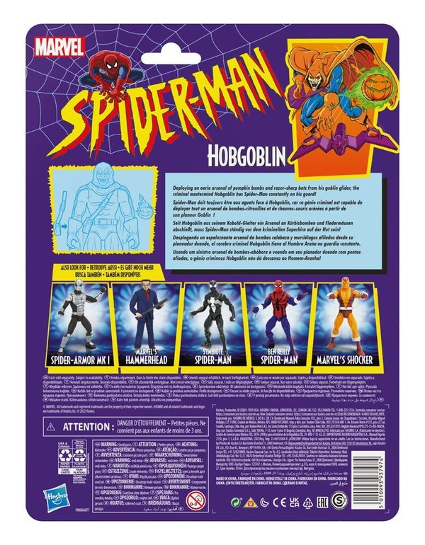 Spider-Man Marvel Legends Series Actionfigur 2022 Hobgoblin 15 cm