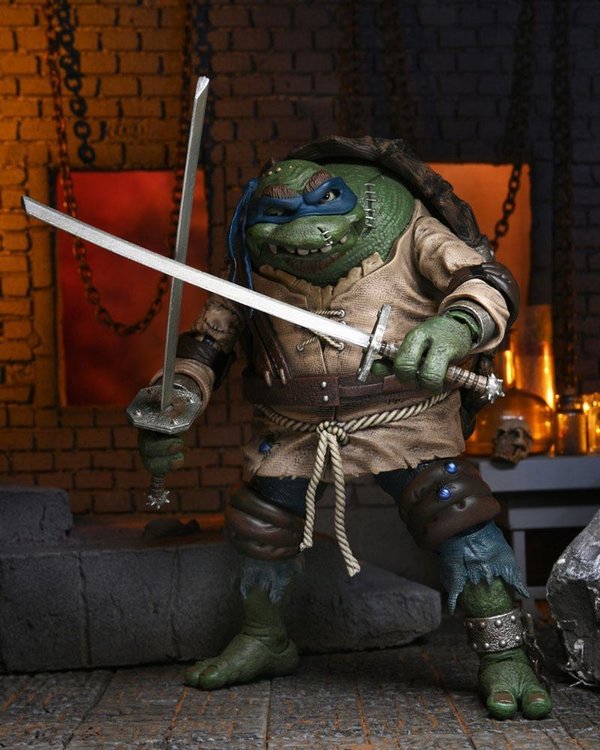 Universal Monsters x Teenage Mutant Ninja Turtles Actionfigur Ultimate Leonardo as The Hunchback 18