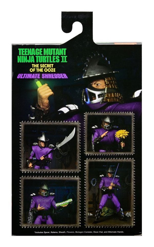 Turtles II - Das Geheimnis des Ooze Actionfigur 30th Anniversary Ultimate Shredder 18 cm