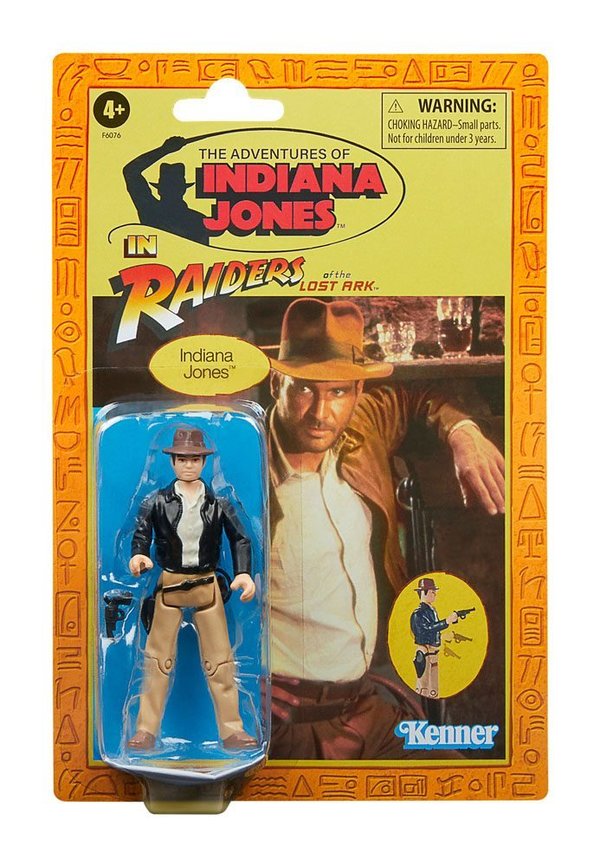 Indiana Jones Retro Collection: Jäger des verlorenen Schatzes Actionfigur Indiana Jones 10 cm
