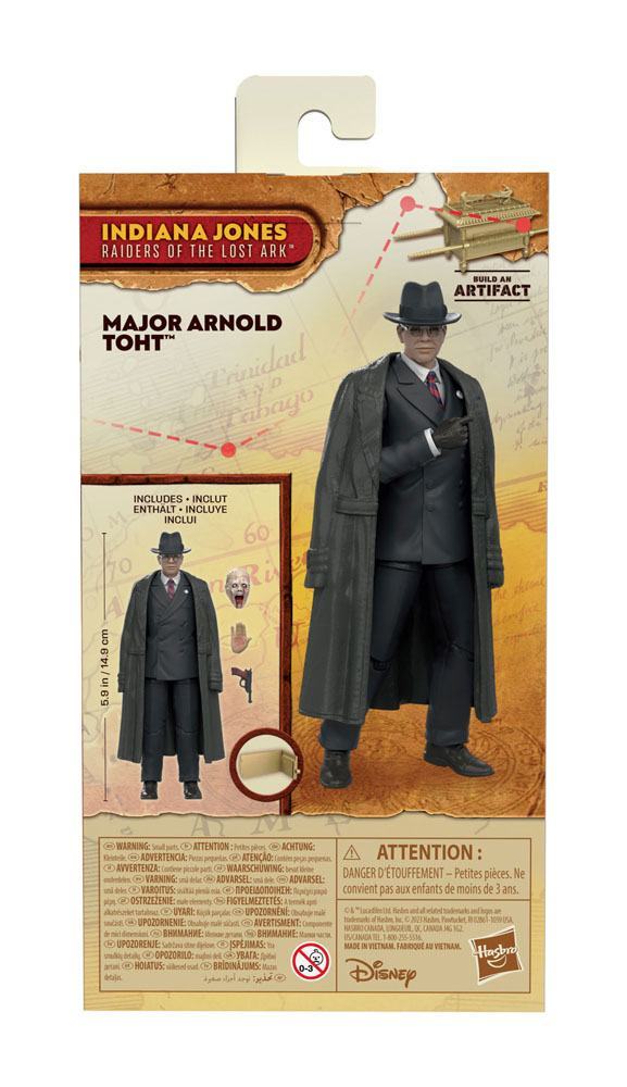Indiana Jones Adventure Series: Jäger des verlorenen Schatzes Actionfigur Major Arnold Toht 15 cm