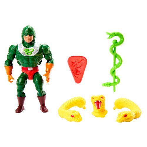 US Import Masters of the Universe Origins Deluxe Actionfigur King Hiss 14 cm [US Karte]