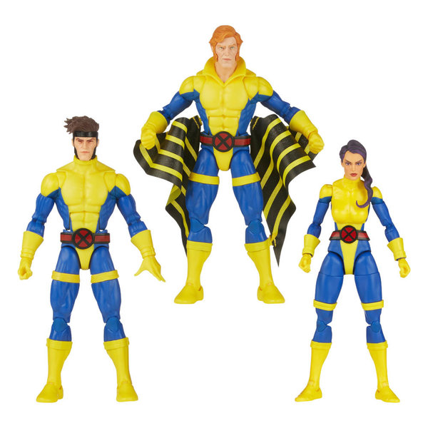 X-Men 60th Anniversary Marvel Legends Actionfiguren 3er-Pack Gambit, Marvel's Banshee, Psylocke