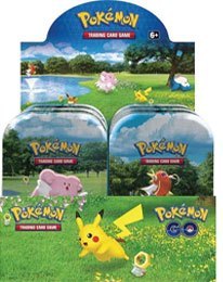 Pokémon TCG GO Mini Tin Display (10) *Englische Version*