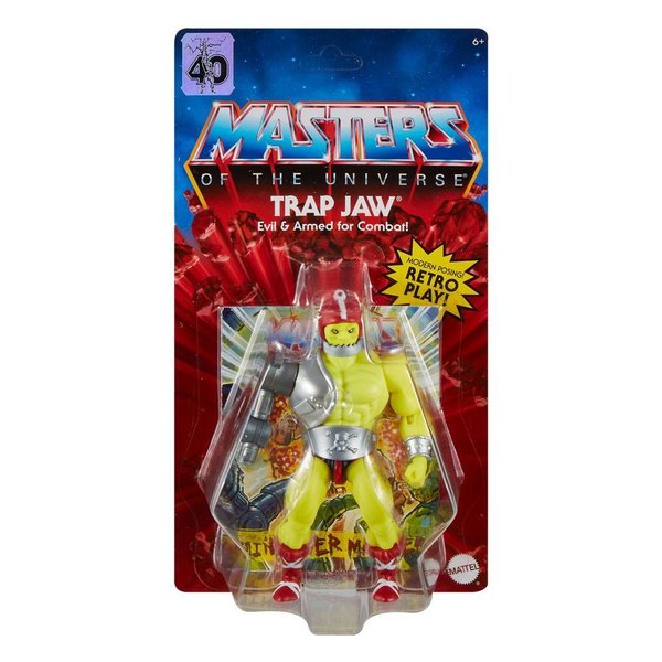 Masters of the Universe Origins Actionfigur Mini Comic Trap Jaw  [US Karte]