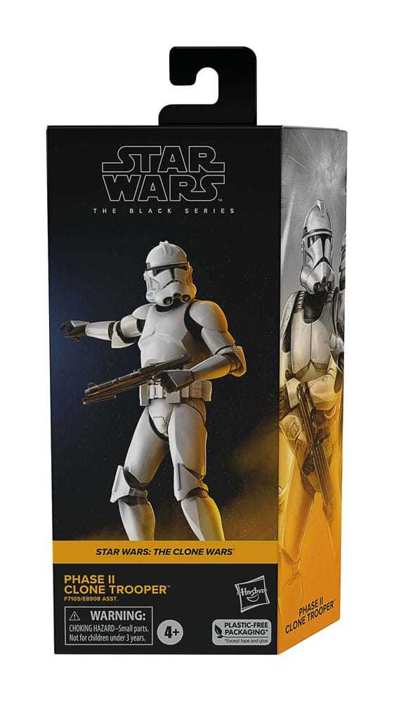 Star Wars: The Clone Wars Black Series Actionfigur Phase II Clone Trooper 15 cm